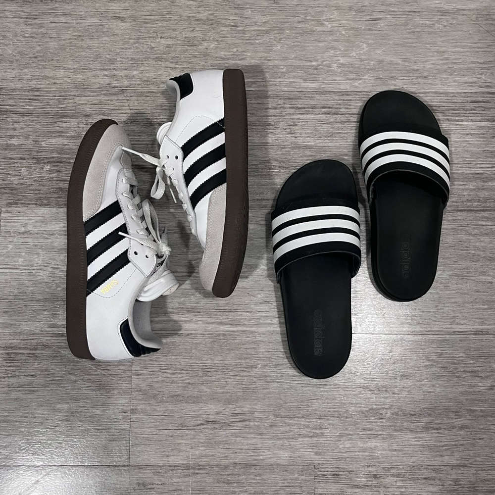 Adidas Samba and Slides Bundle